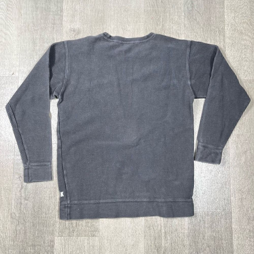 Victoria's Secret PINK Washed Campus Ribbed Crewneck Long Sleeve Pullover XS - Picture 7 of 13